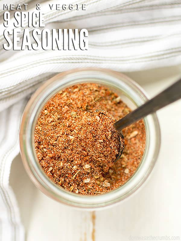 9 Spice Seasoning Cover 