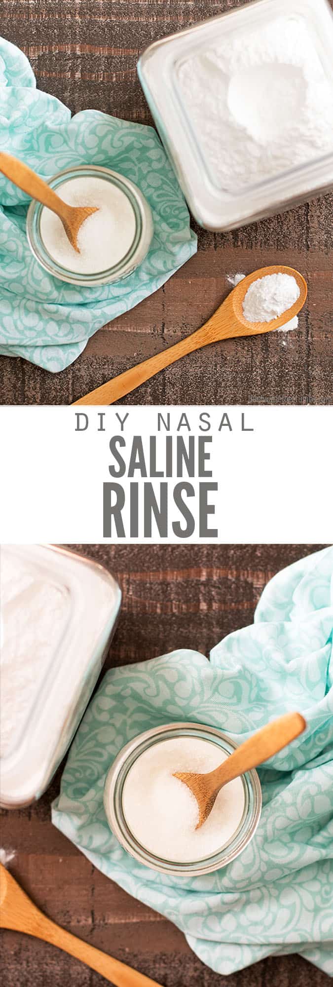 how to make nasal saline at home