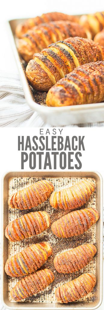 Crispy Hasselback Potatoes