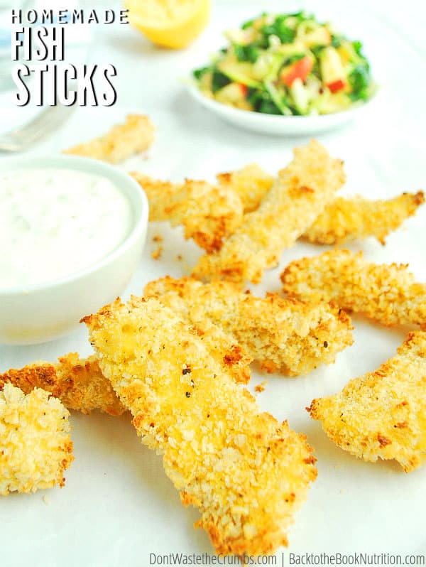 Skip store bought fish sticks with this amazing recipe for homemade fish sticks! Much healthier and so easy to make. These fish sticks are a hit for the whole family.