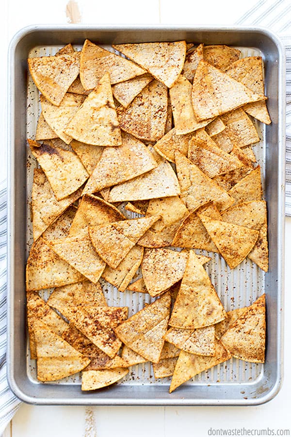 A great idea is to use these tortilla chips in salads like southwestern salad for a delicious and satisfying crunch! 