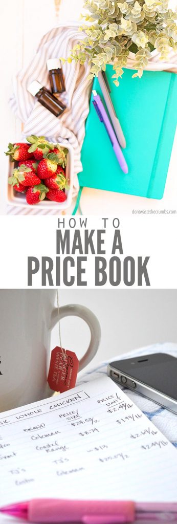 Want to save money at the grocery store? Make a price book to see the supermarket price comparison, keep track of lower prices, and know what your favorite foods actually cost. Follow these easy steps to start saving in 15 minutes!