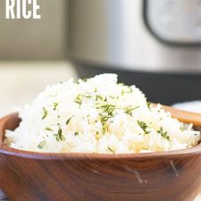 Instant Pot White Rice - Chantry's Pantry