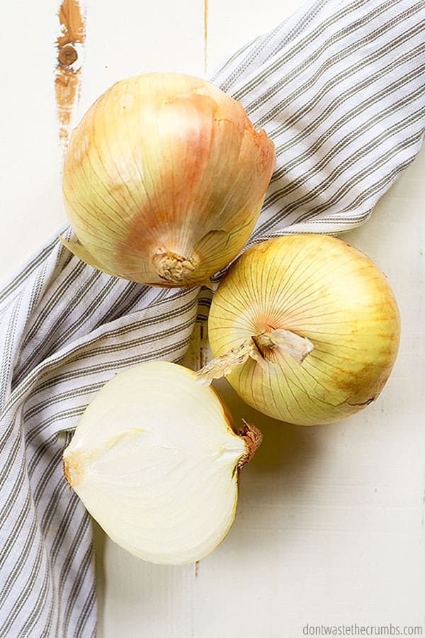 Sweet onions are coming into season just about now! It's the best time to find a good price and get DELICIOUS produce.