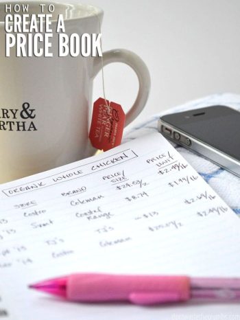 A price book can be a tremendous help in seeing trends and the true cost of items. Here are step by step instructions for creating & using one. :: DontWastetheCrumbs.com