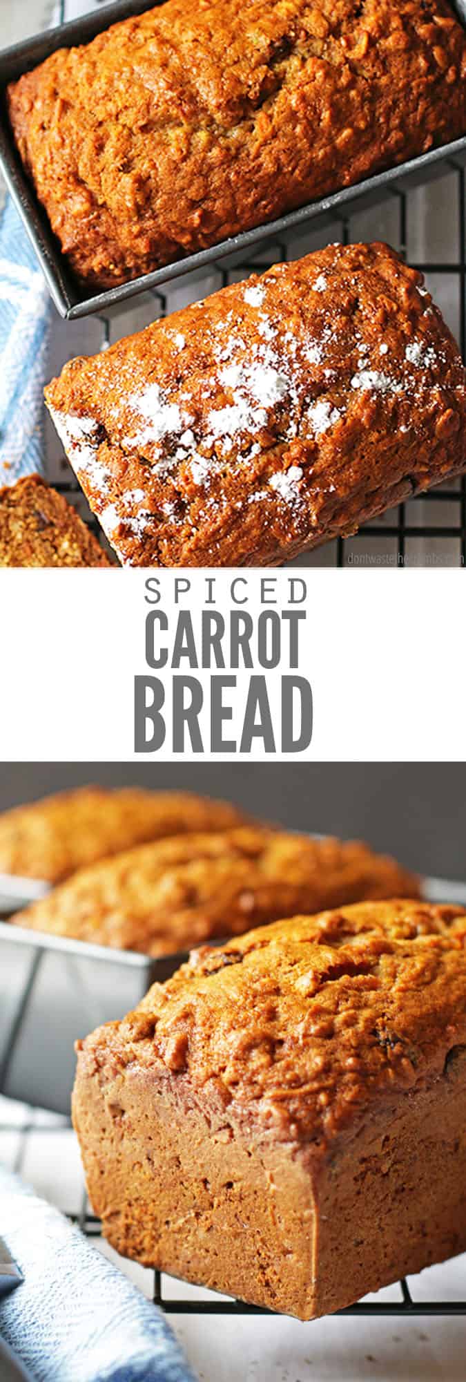 Spiced Carrot Bread: Breakfast & Dessert Recipe (+ Video)