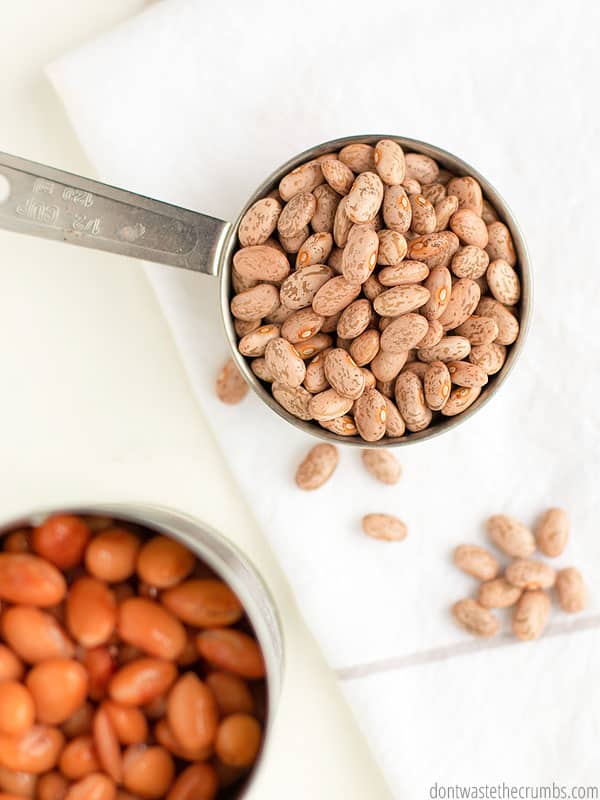 Cooking dry beans can take a while, especially with the soaking process, but it doesn't have to. Making beans in the Instant Pot speeds up the process!
