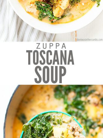 Zuppa Toscana Soup - Don't Waste the Crumbs