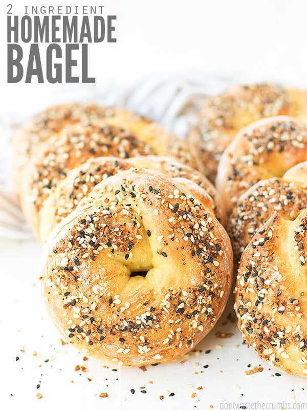 Homemade bagels recipe