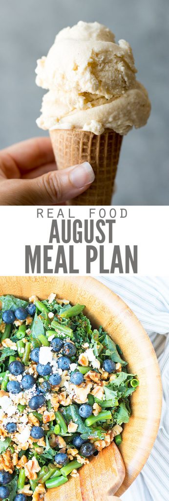 Ideas for Summer Dinners: August Meal Plan