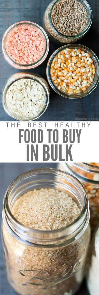 The Best Healthy Food to Buy in Bulk