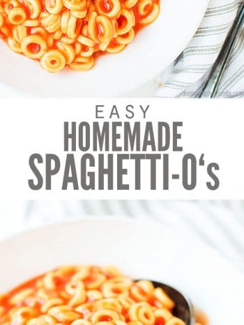 Classic Homemade Spaghetti O's - Don't Waste the Crumbs