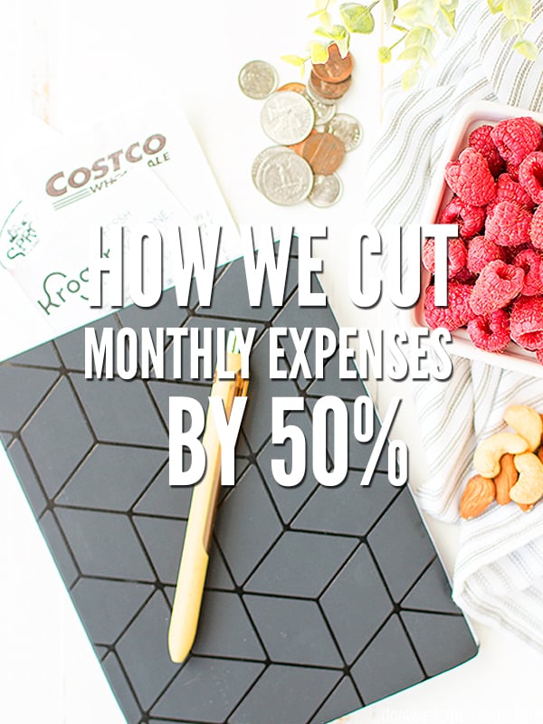 cut monthly expenses