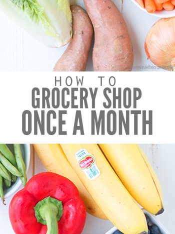 On a tight budget? Learn how to make a grocery list for a month with this helpful guide! I share tips and tricks that will save you money while shopping and meal planning.