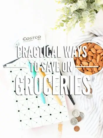 5 Practical Ways to Save Money on Groceries. Simple tips that work for any family, any budget. Use every week to trim food costs and stick to your budget. :: DontWastetheCrumbs.com