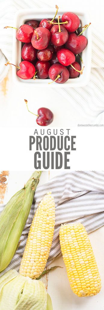 August Seasonal Produce Guide 2022