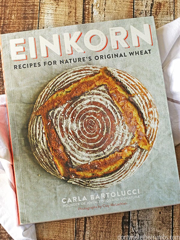 A cookbook, by Carla Bartolucci, about Einkorn flour and all of the things you can cook with it. 