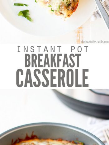 Instant Pot Breakfast Casserole Recipe (Easy & Quick)