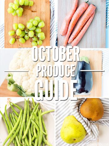 Fall Produce in Season In October 2022 - Don't Waste the Crumbs