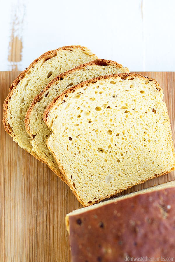 Crusty, moist, light and spongy, this potato bread is perfect for slicing and enjoying a sandwich piled high with turkey or tuna salad!