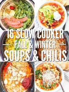 Best Slow Cooker Soups and Chilis- Don't Waste the Crumbs