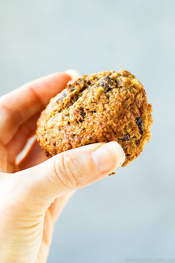 This homemade banana chocolate chip muffins are easy to make and a family favorite. 