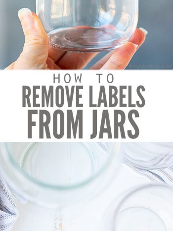 9 Different Ways To Get Sticky Labels Off Glass Jars — Reusable Nation