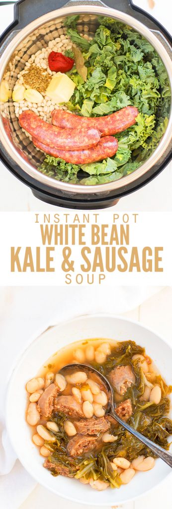 Instant Pot White Bean and Sausage Soup