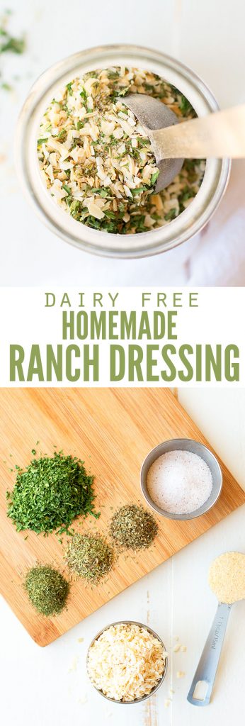 Dairy-Free Homemade Ranch Dressing