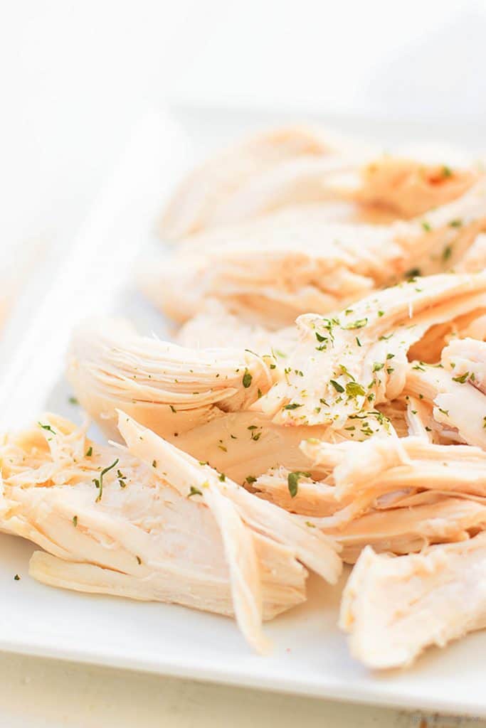 Chicken is all you really need for this recipe!