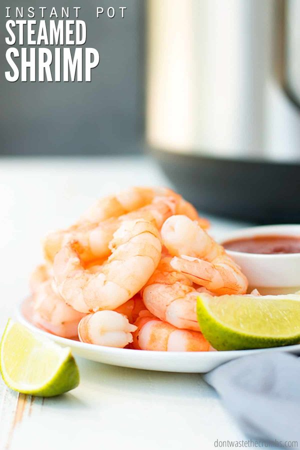Learn how to cook shrimp perfectly every time, from raw or frozen, using the Instant Pot! Faster than an oven & you can cook with the shell for a shrimp cocktail or make shrimp creole!