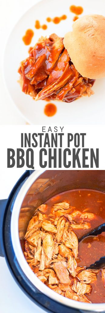 Instant Pot BBQ Chicken