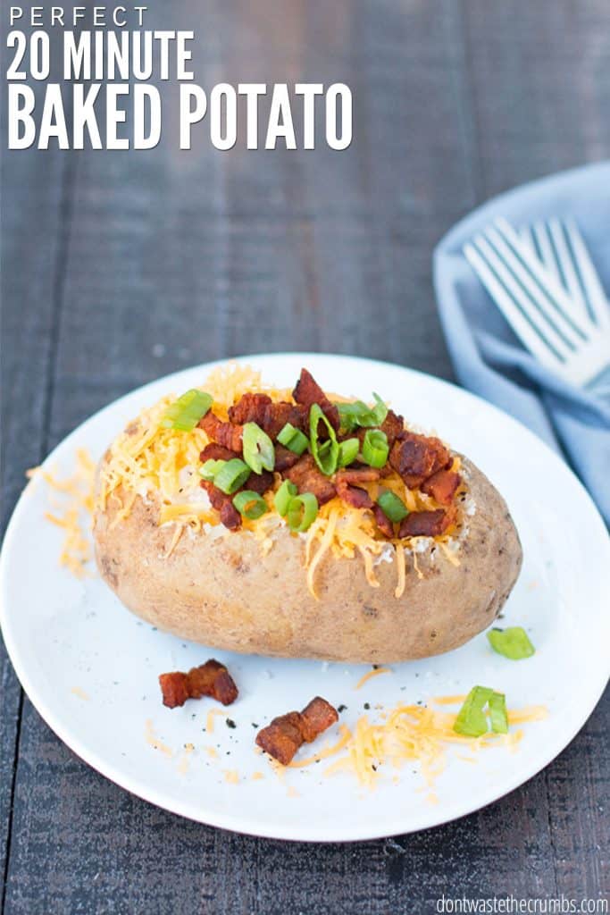 7 Ways to Make a Baked Potato (FAST!)