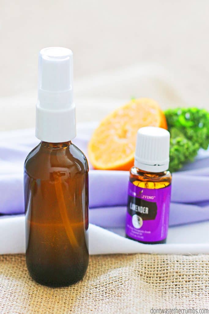 DIY Linen Spray with Essential Oils Don't Waste the Crumbs