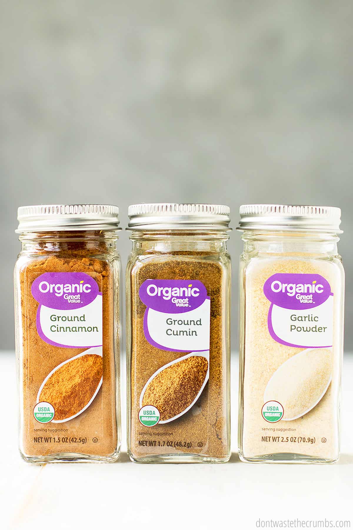 Conventional or Organic Spices - Don't Waste the Crumbs