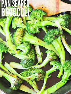 Pan-roasted broccoli