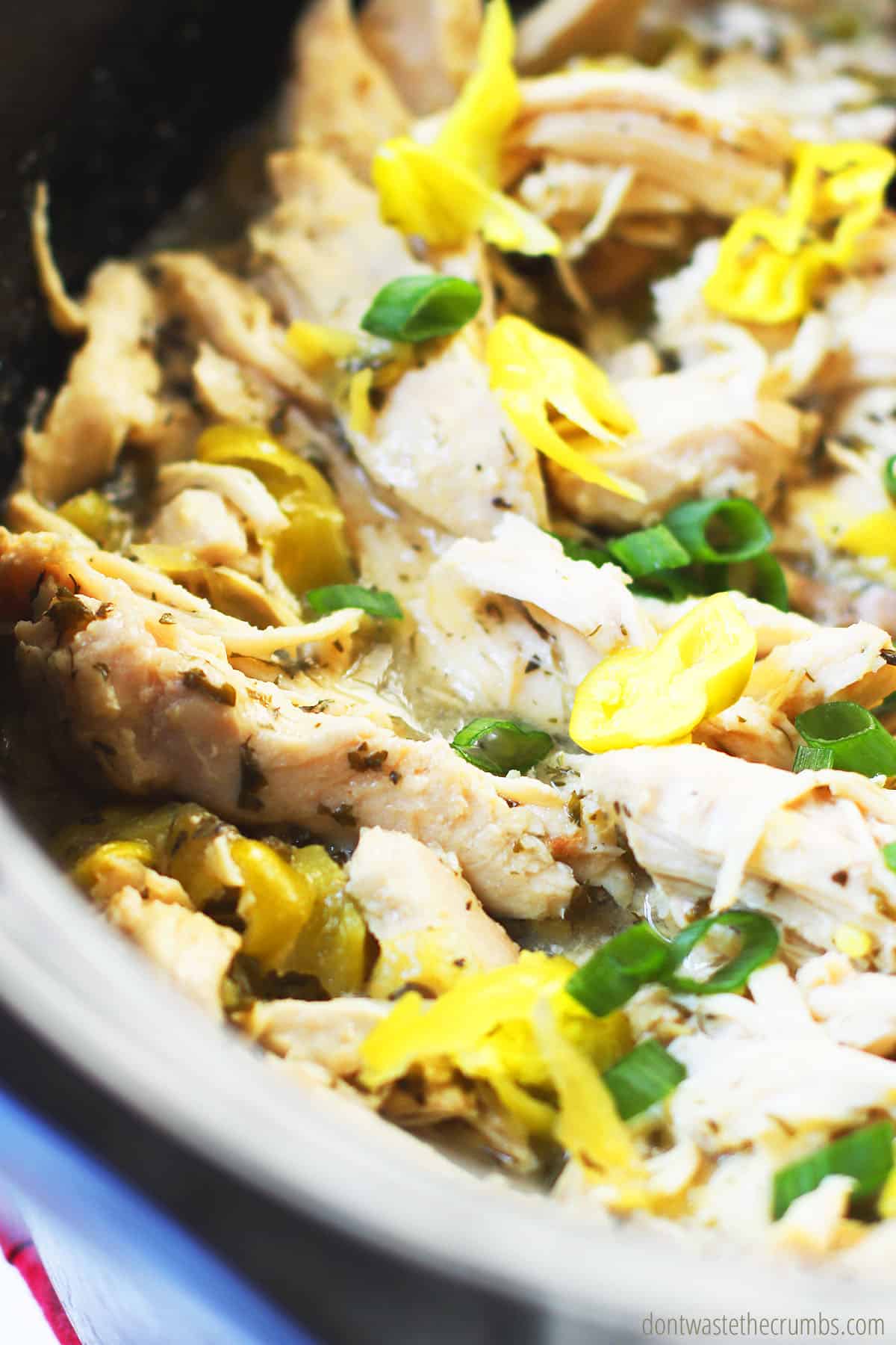 Mississippi chicken is the perfect quick and easy camping main meal!