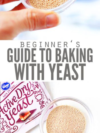 Are you afraid of using yeast? Don’t be! Read my guide to using yeast and become a confident yeast baker! Once you gain the knowledge try my homemade french bread and homemade cinnamon rolls.