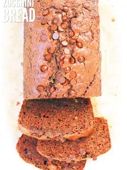 This homemade chocolate zucchini bread is so flavorful and tasty. Try this guilt-free recipe that is naturally sweetened and uses a vegetable!