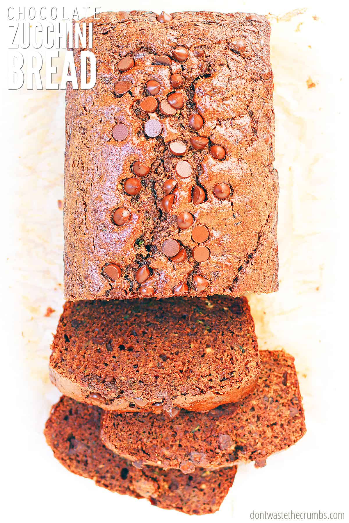 This homemade chocolate zucchini bread is so flavorful and tasty. Try this guilt-free recipe that is naturally sweetened and uses a vegetable! 