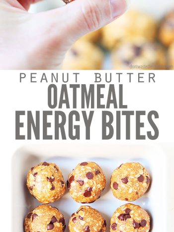 These oatmeal peanut butter energy balls are great for healthy snacking. They are packed with flavor and taste SO good! This recipe doesn't require any baking and only takes a few minutes to make.