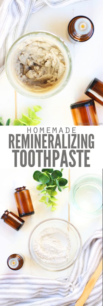 Homemade Cinnamon Flavored Remineralizing Toothpaste