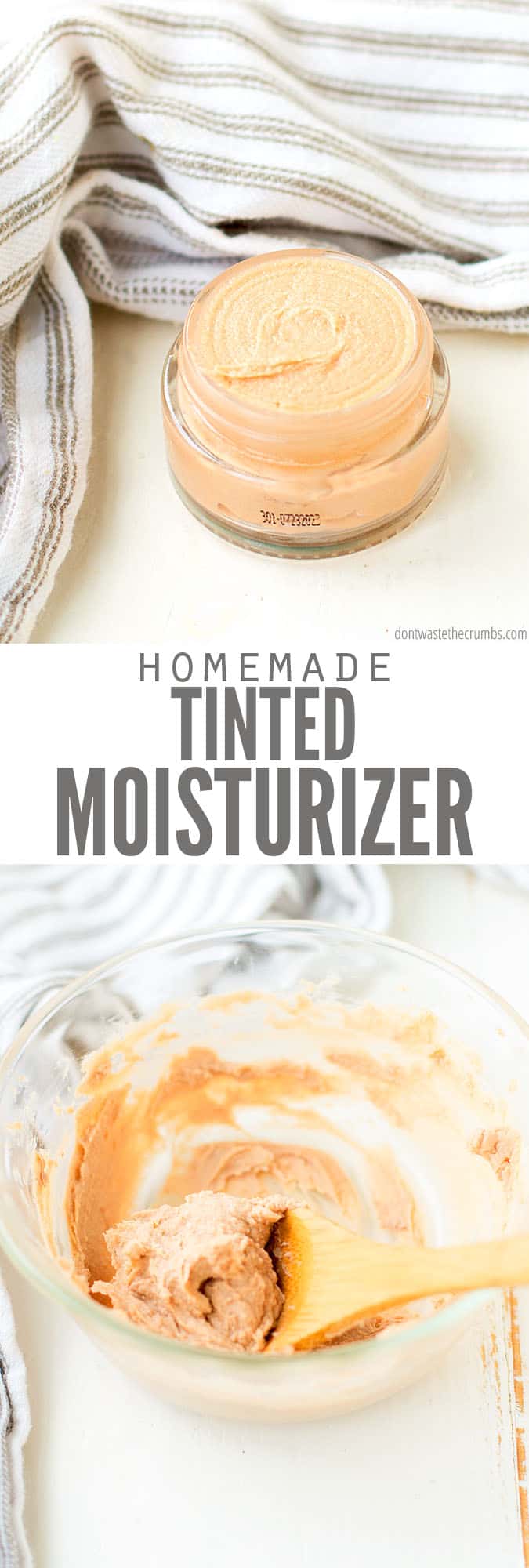 Homemade Tinted Moisturizer | DIY Skincare Recipe