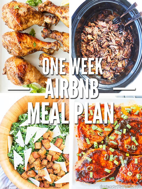 Plan these super easy and delicious meals for your next stay at an Airbnb