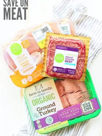 Trim your grocery budget with these 11 ways to save money on meat at the store. From steak to bacon to coupons and sales - lots of ways to save money!