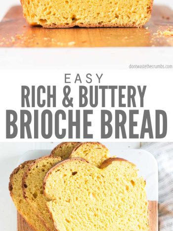 Super Easy Brioche Bread Recipe (best sweet & rich dough)