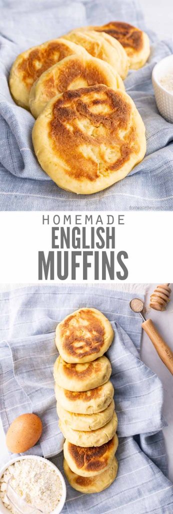 This einkorn English muffin recipe is so good! A delicious easy recipe that's way better than store-bought. Great tips for baking with einkorn too!