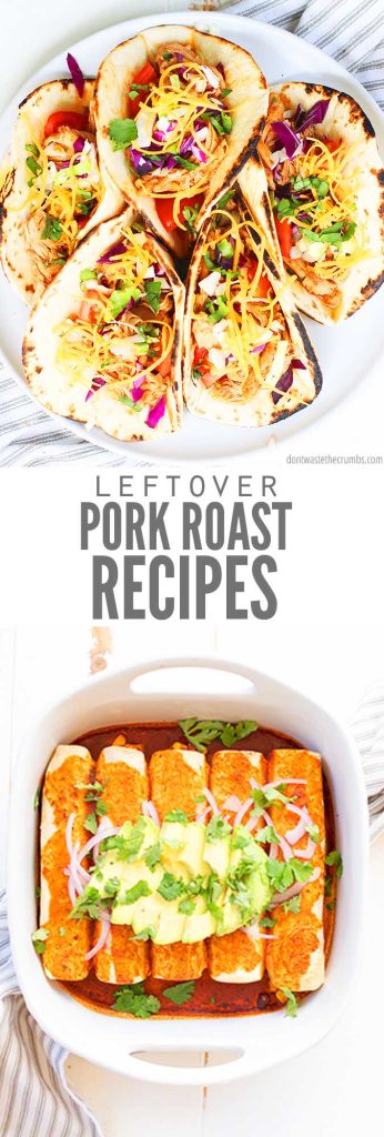 Use these tips for stretching one pork loin and feeding your family real food on a budget! Plus a list of easy leftover pork roast recipes!
