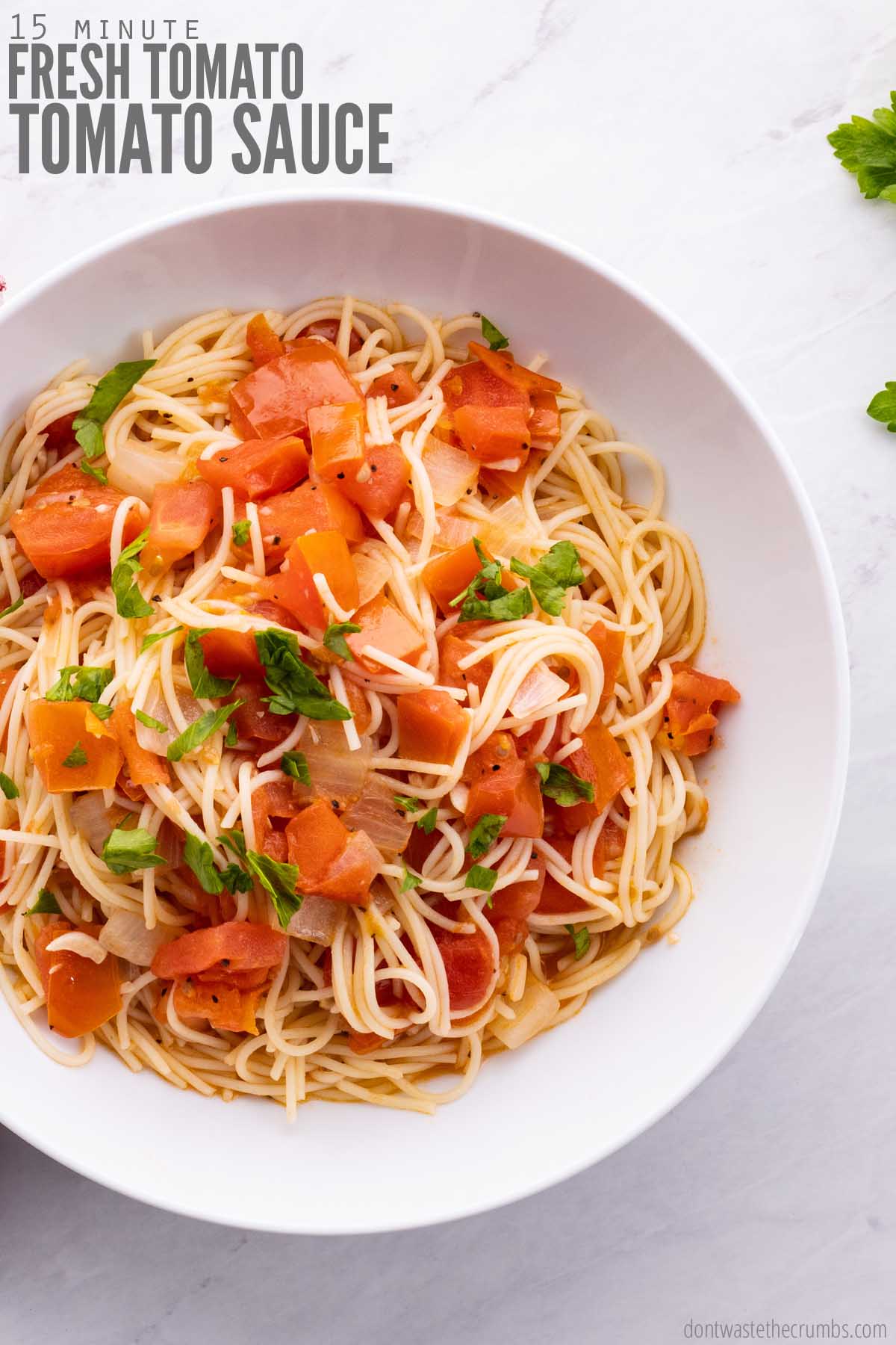 Easy Spaghetti with Tomato Sauce Recipe