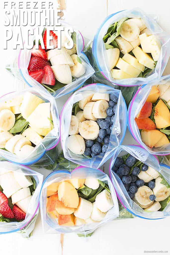 Make-Ahead Smoothie Packets For Your Freezer - MomAdvice